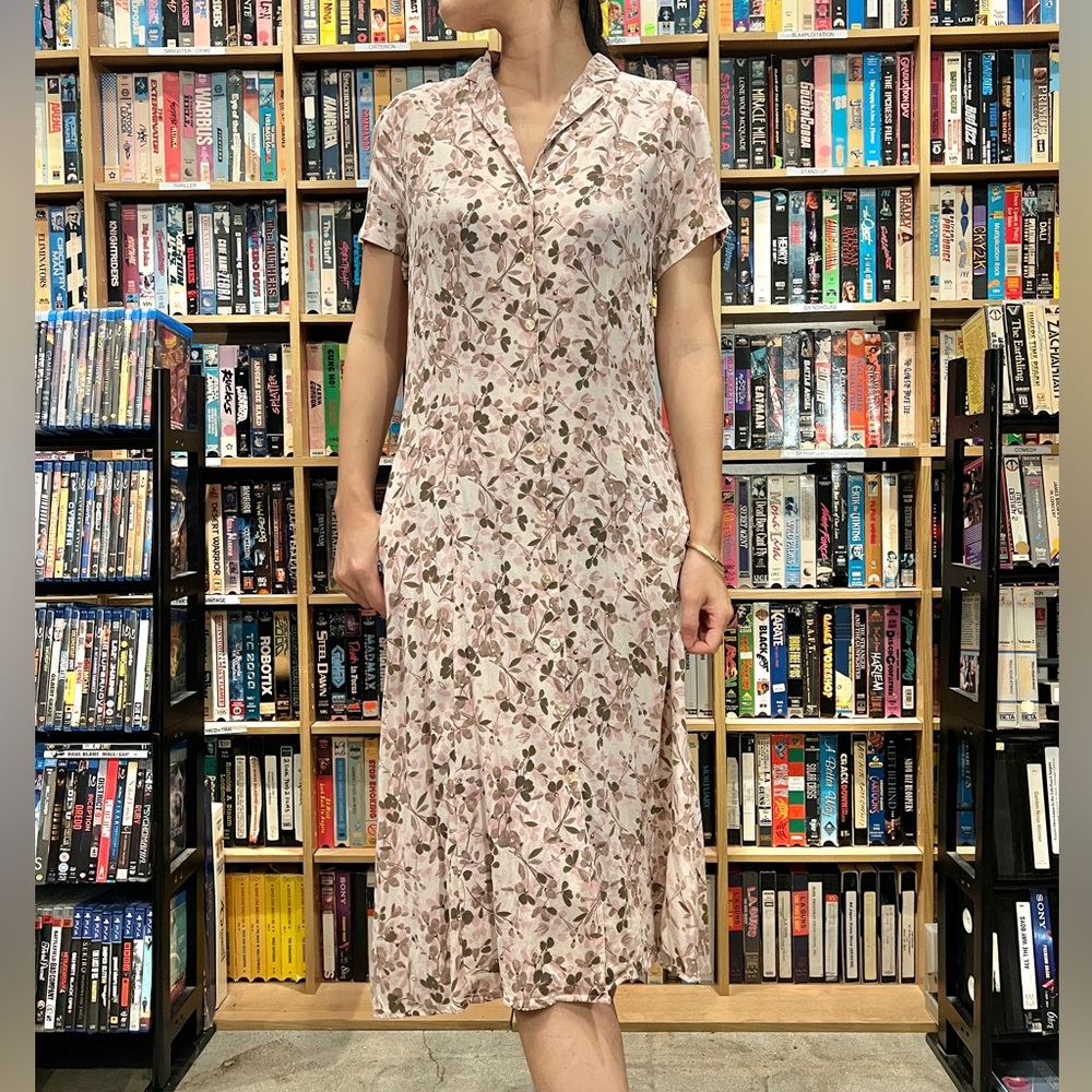 Vintage Eddie Bauer floral print dress